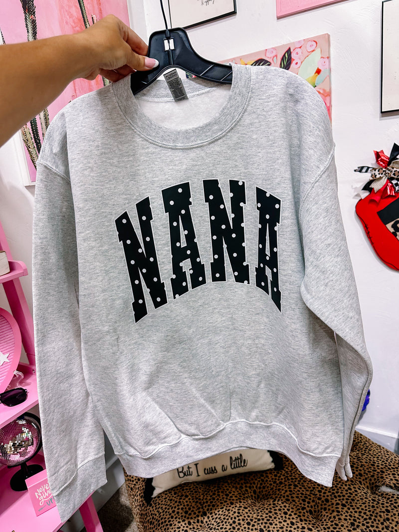 NANA Crewneck Sweatshirt – The Crazy Cactus