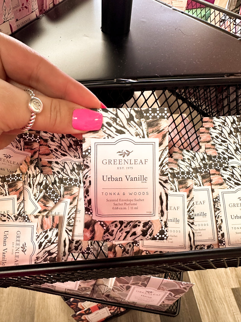 Mini Scented Sachet Urban Vanilla The Crazy Cactus