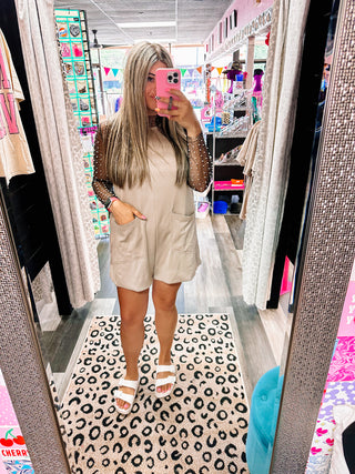 Mocha Romper