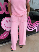 Fall Day Matching Set- Pink