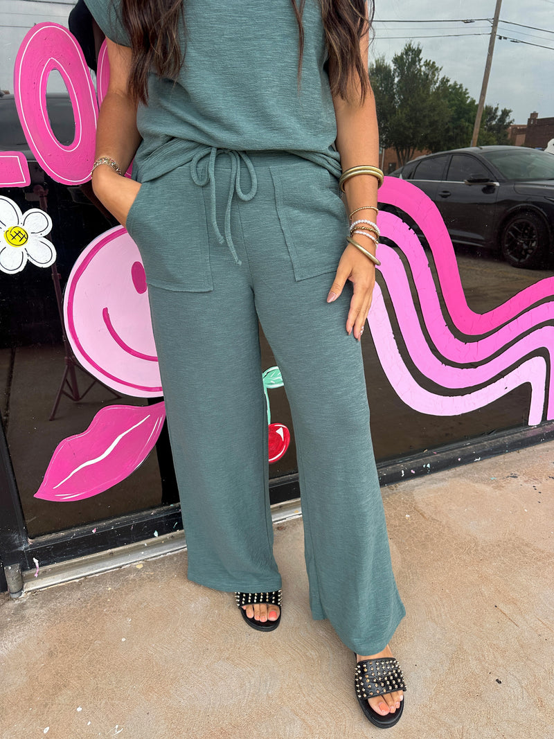 Fall Day Matching Set- Jade