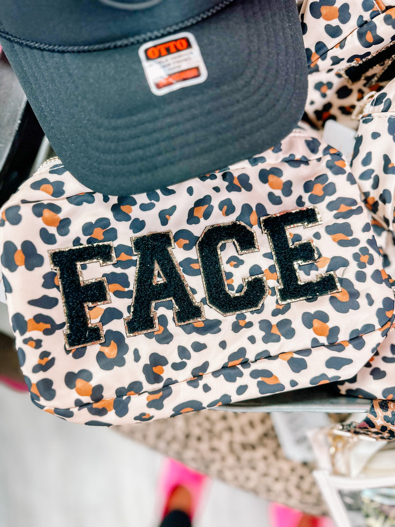 Cheetah Face Bag