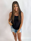 Flowy Tank-Black