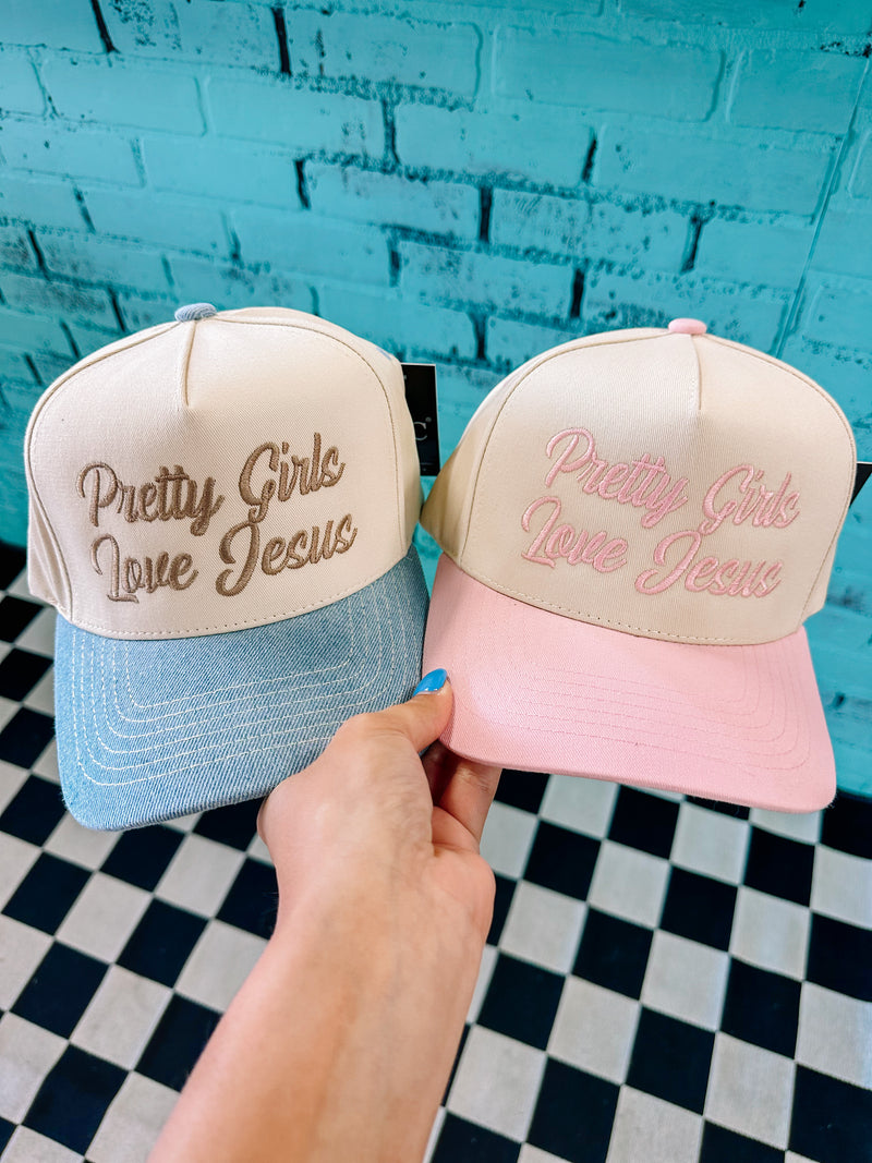 Pretty Girls Love Jesus Hat