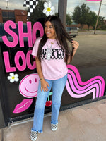 Light Pink Skelly Wifey Tee