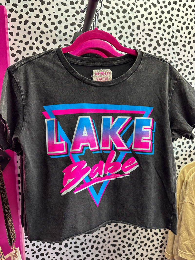 Cropped Lake Babe Shirt
