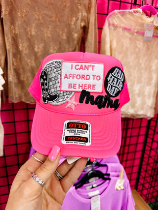 Neon Pink Mama Trucker