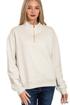 Half Zip Pullover- Neutral