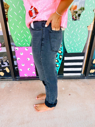 Kancan High Rise 90’s Boyfriend Fit Jeans
