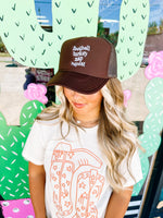 Football Turkey Nap Trucker Hat
