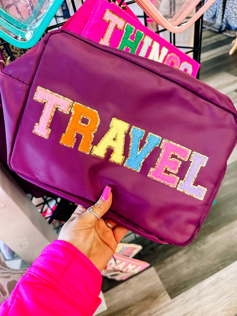XL “Travel” Patch Bag