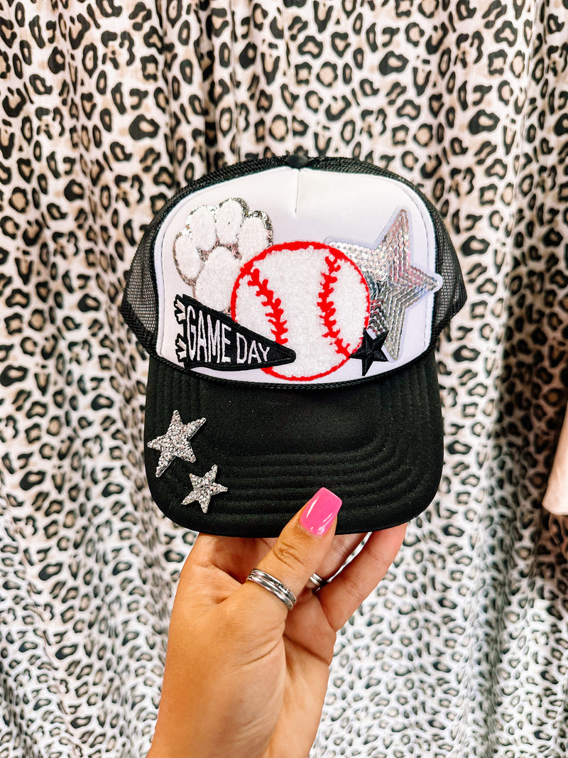 Game Day Baseball Trucker Hat