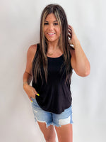Flowy Tank-Black