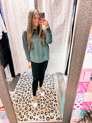 Black Comfy Pullover
