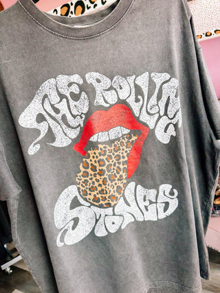 Licensed Stones Graphic With Leopard Tongue