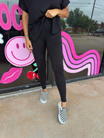 Buttery Soft Leggings- Black