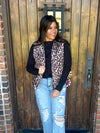 Leopard Puffer Vest