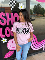 Light Pink Skelly Wifey Tee