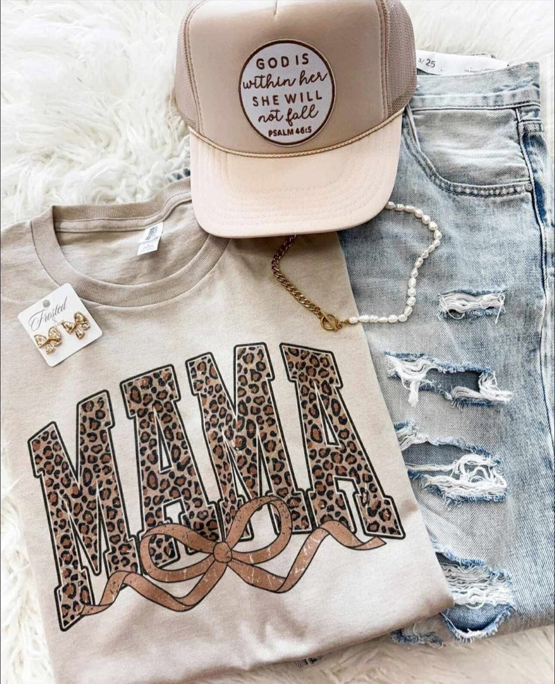 Leopard Mama Graphic Tee