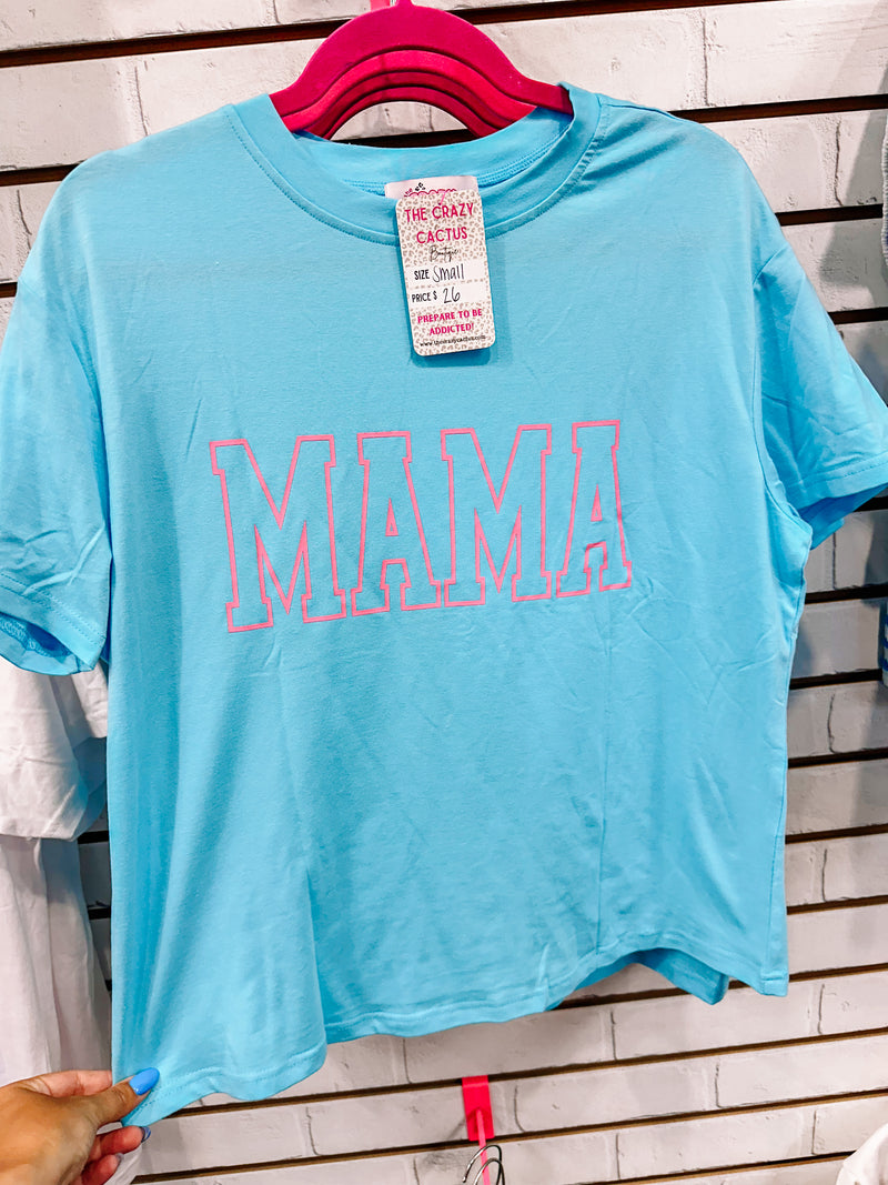 Cool Blue Mama Graphic