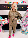 Cheetah Long Sleeve Matching Set