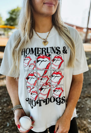 Homeruns & Hotdogs Graphic