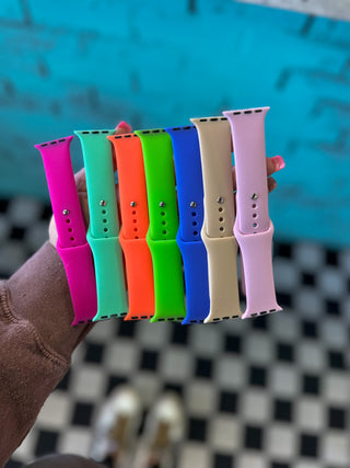 Solid Color Apple Watch Bands