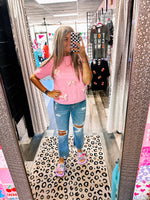 Risen High Rise Ankle Flare Jeans
