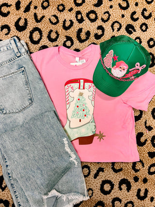 Christmas Boot Tee