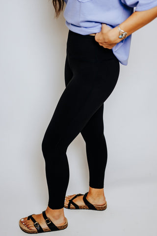 Athletic Black Leggings