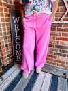 Scuba Sweats- Candy Pink
