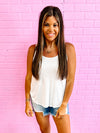 Flowy Tank- White