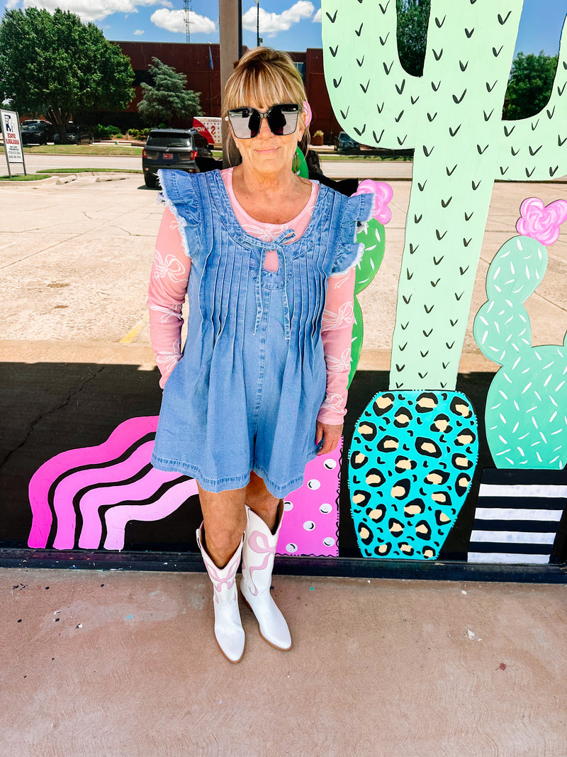 Denim Days Romper