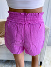 Lounge Shorts- Purple