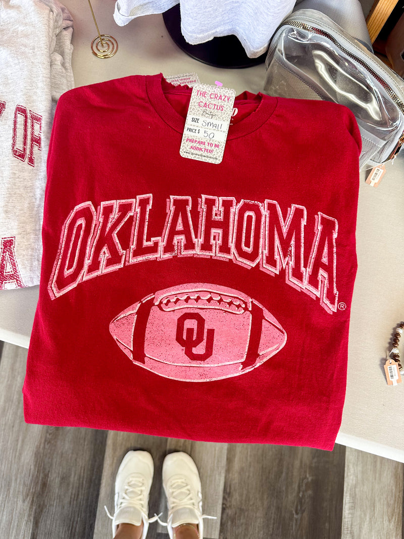 Licensed Red Oklahoma Graphic