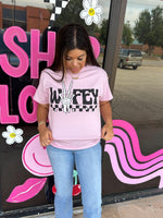 Light Pink Skelly Wifey Tee