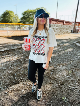 Homeruns & Hotdogs Graphic