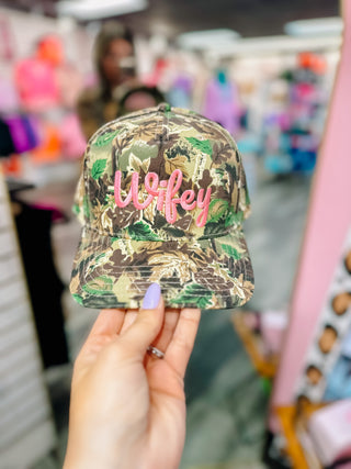 Camo Wifey Hat