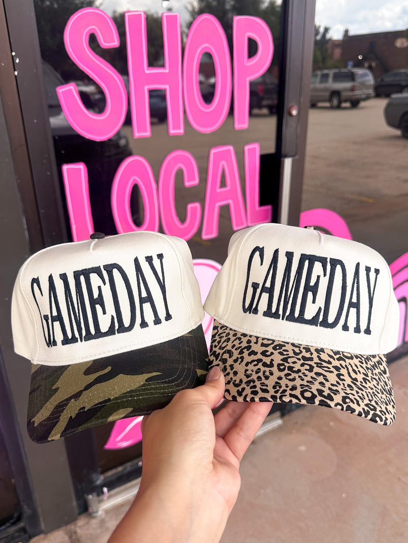 Embroidered GAMEDAY Hat