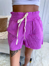 Lounge Shorts- Purple