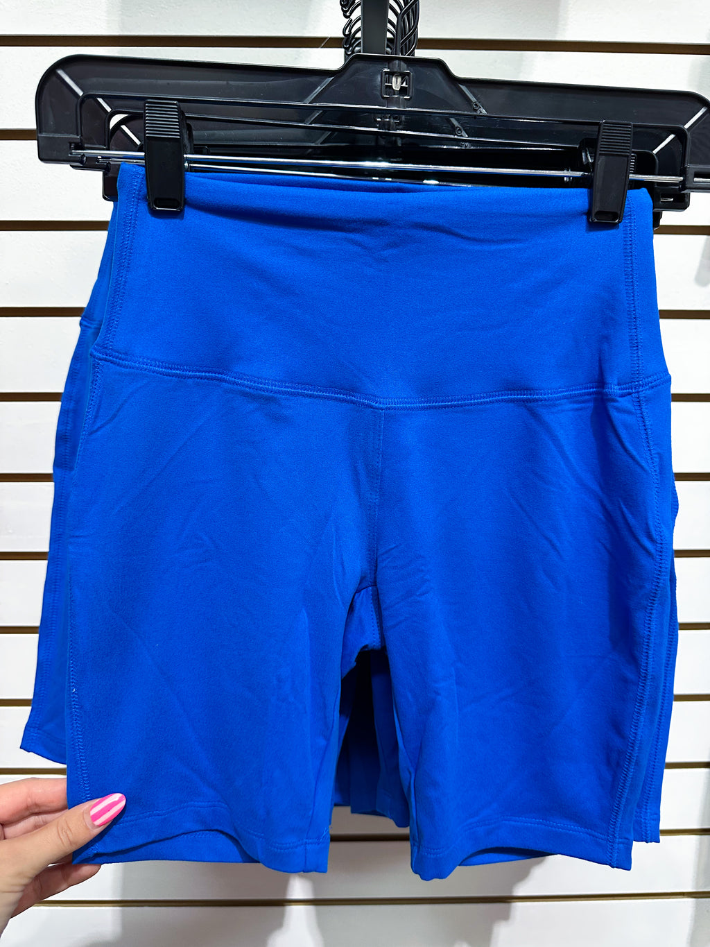 Buttery Soft Wide Waistband Biker Shorts- Thunder Blue 💙 – The
