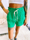 Lounge Shorts- Green