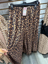 Wide Leg Leopard Pants