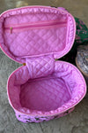 Quilted Puffer Makeup Bags