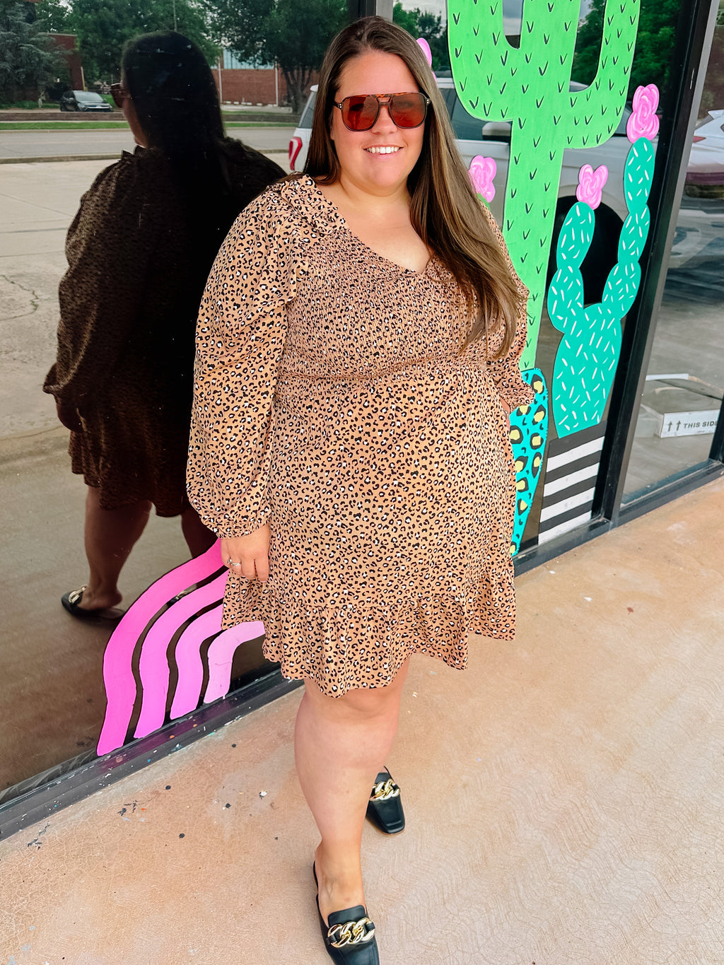 Wild Night Out Leopard Dress