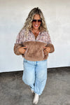 Camo Sherpa Pullover