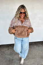Camo Sherpa Pullover