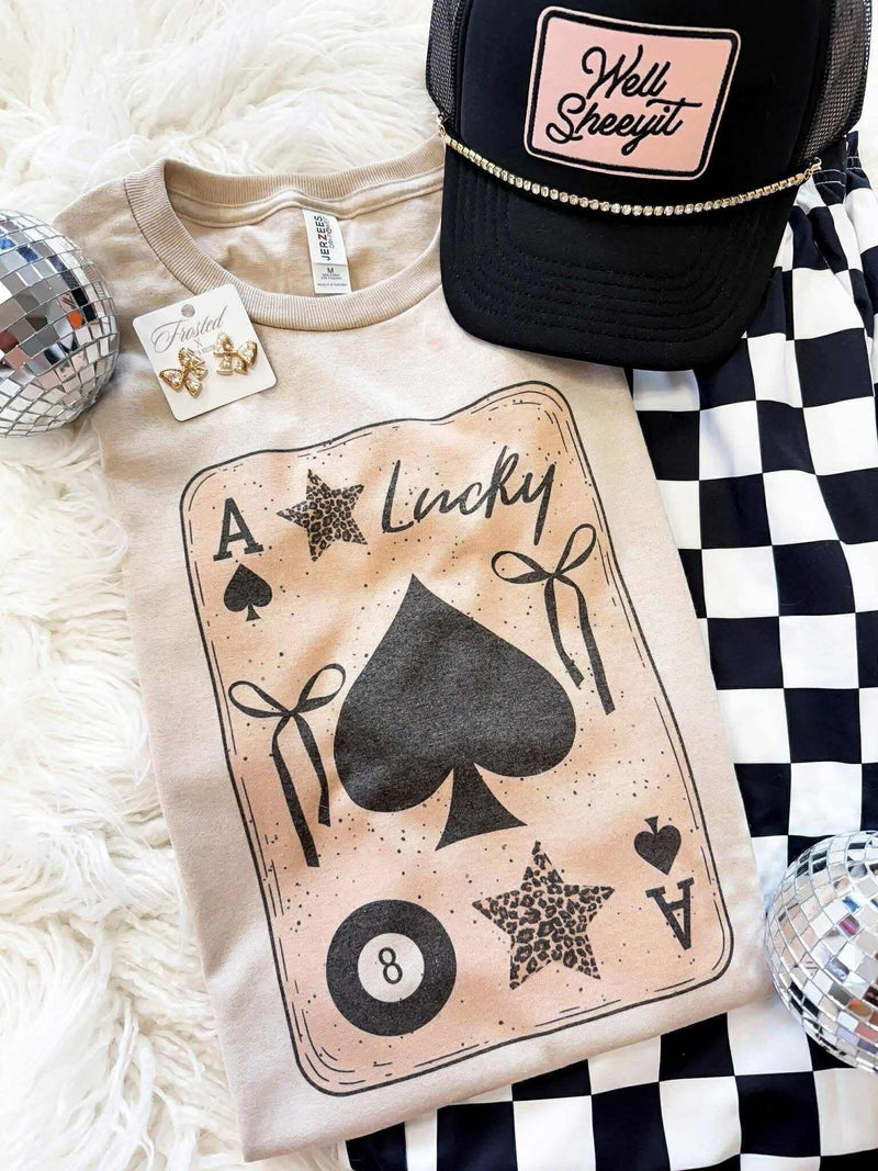Ace Of Spades Lucky Tee