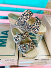 Cheetah Platform Sandals