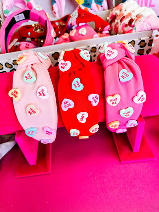 Conversation Hearts Headband